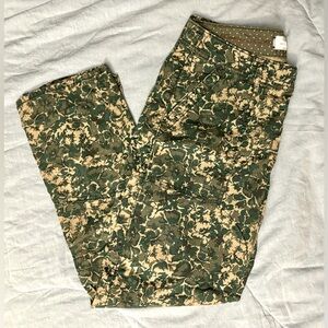 Anthropologie Hei Hei slim floral pants 29W